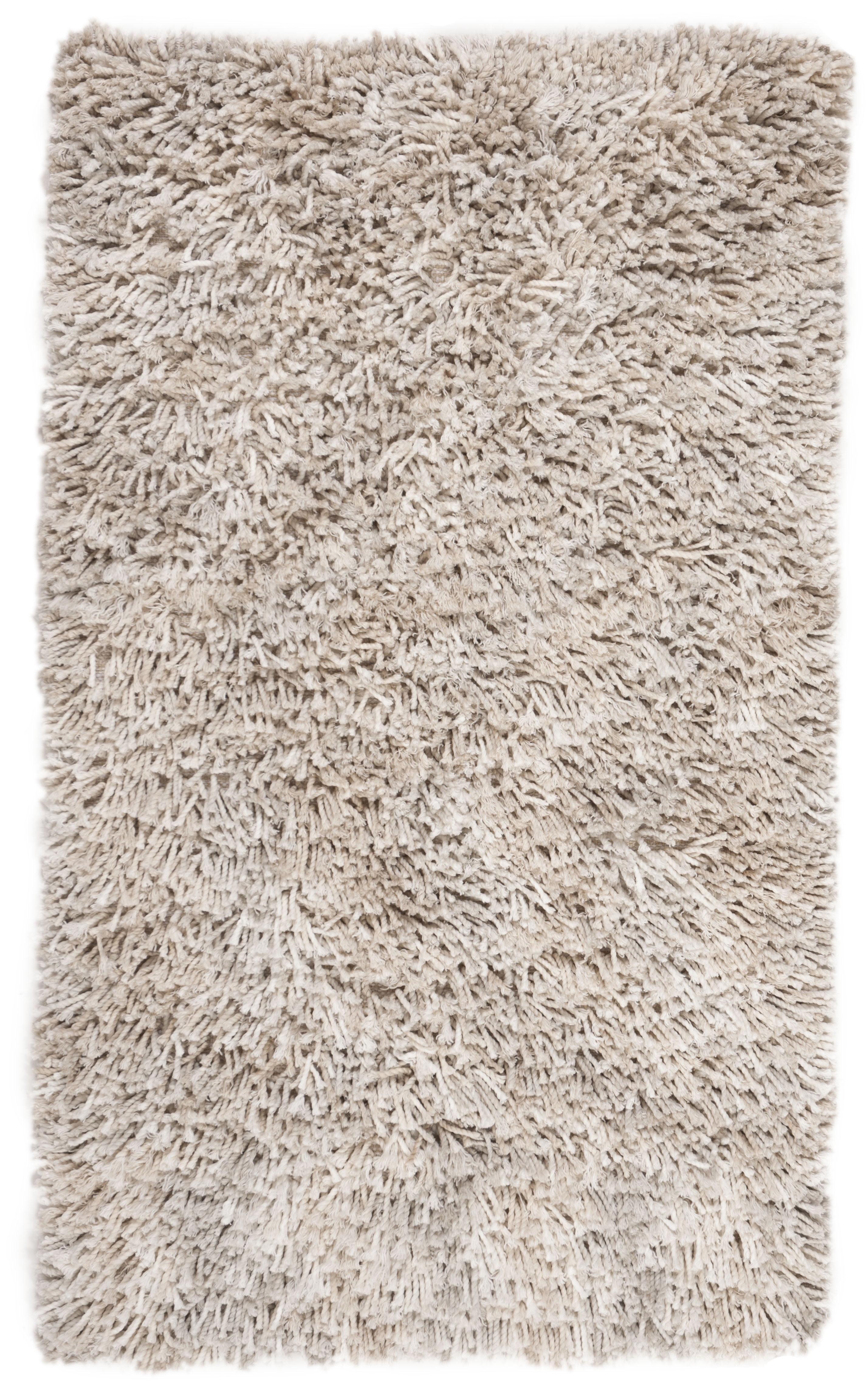 Rio Shag SG960 Hand Loomed Indoor Accent Rug - Beige/Ivory - 3'x5' - Safavieh