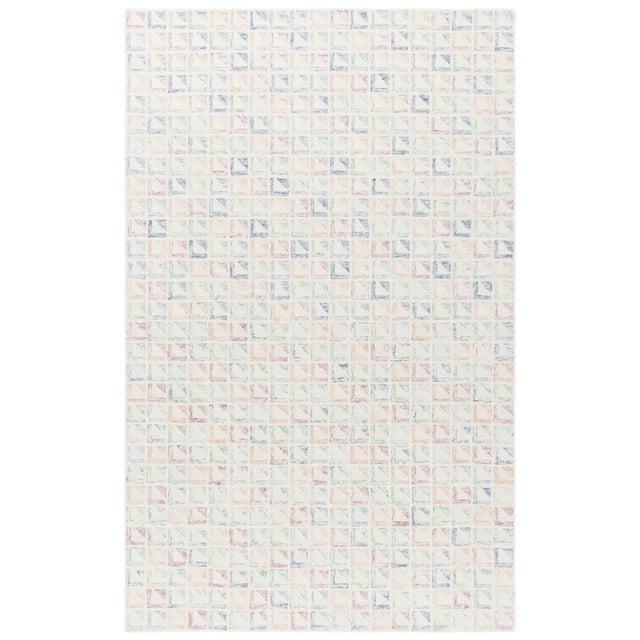 Rodeo Drive RD102 Hand Tufted Area Rug - Ivory/Blue - 8'x10' - Safavieh.