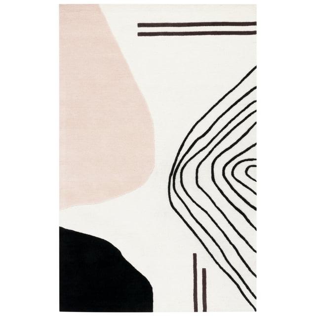 Rodeo Drive RD860 Hand Tufted Indoor Area Rug - 8'x10' - Ivory/Blush - Safavieh