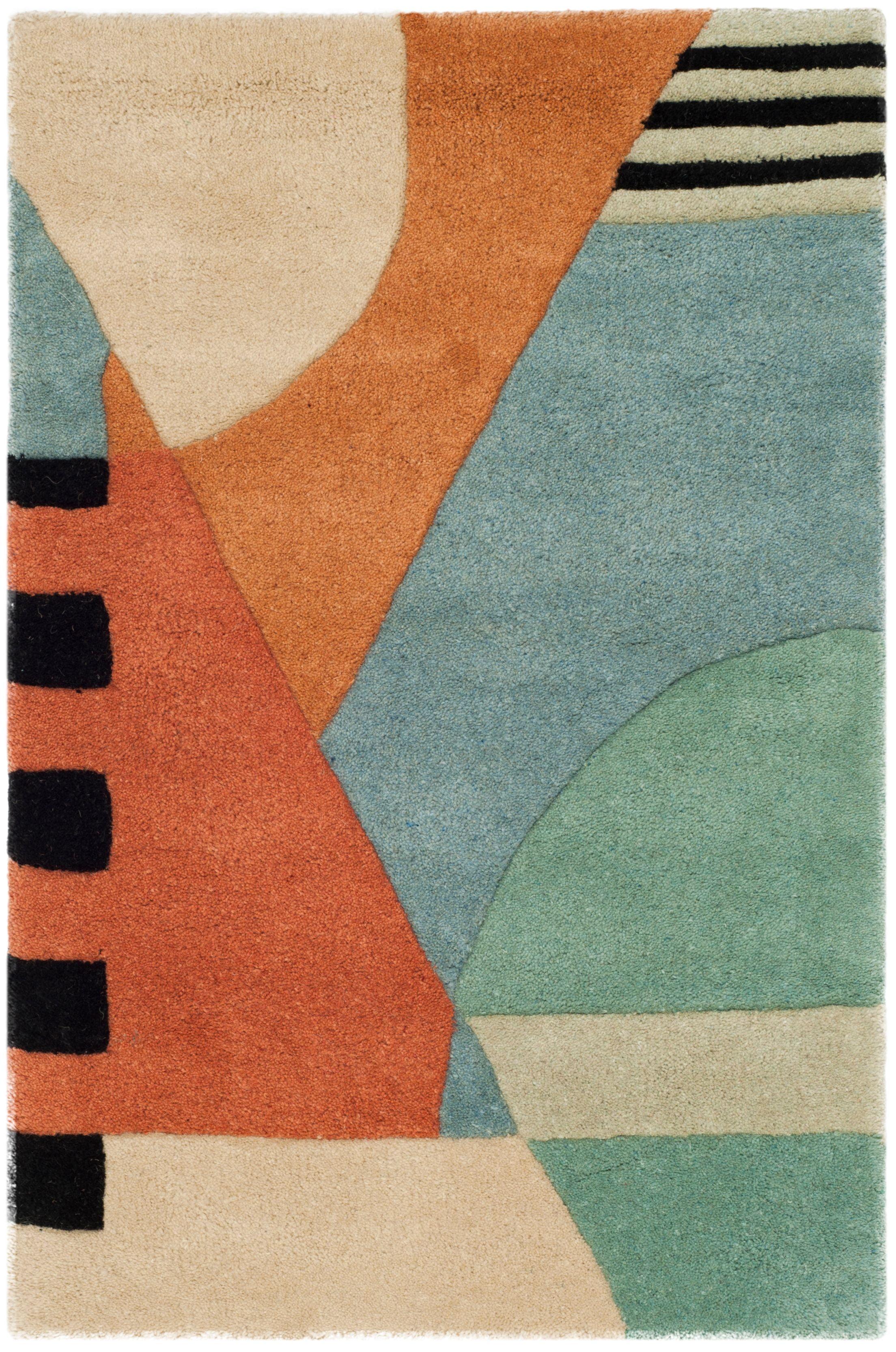 Rodeo Drive RD863 Hand Tufted Accent Rug - Gold - 2'x3' - Safavieh.