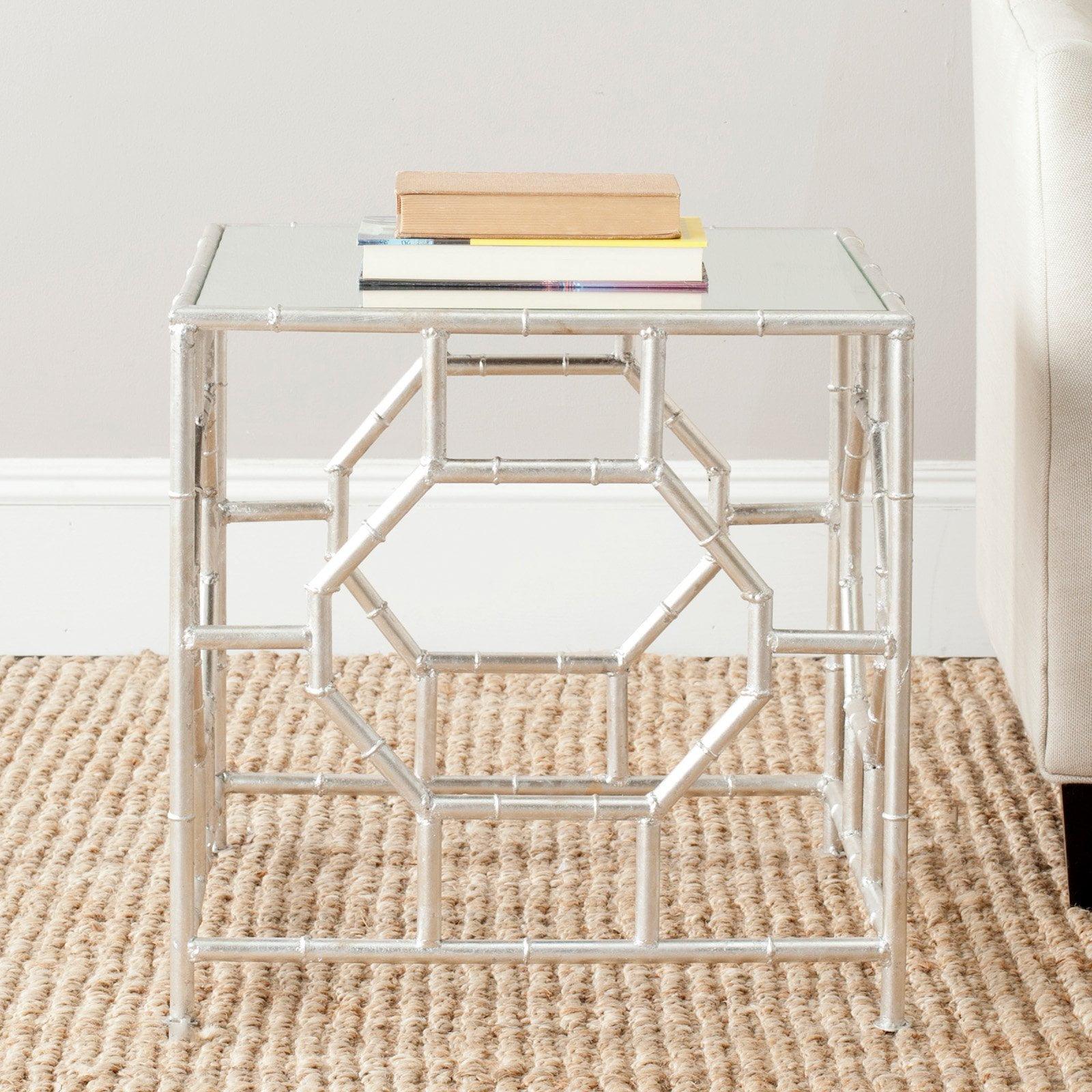 Rory Accent Table - Silver/Mirror - Safavieh.