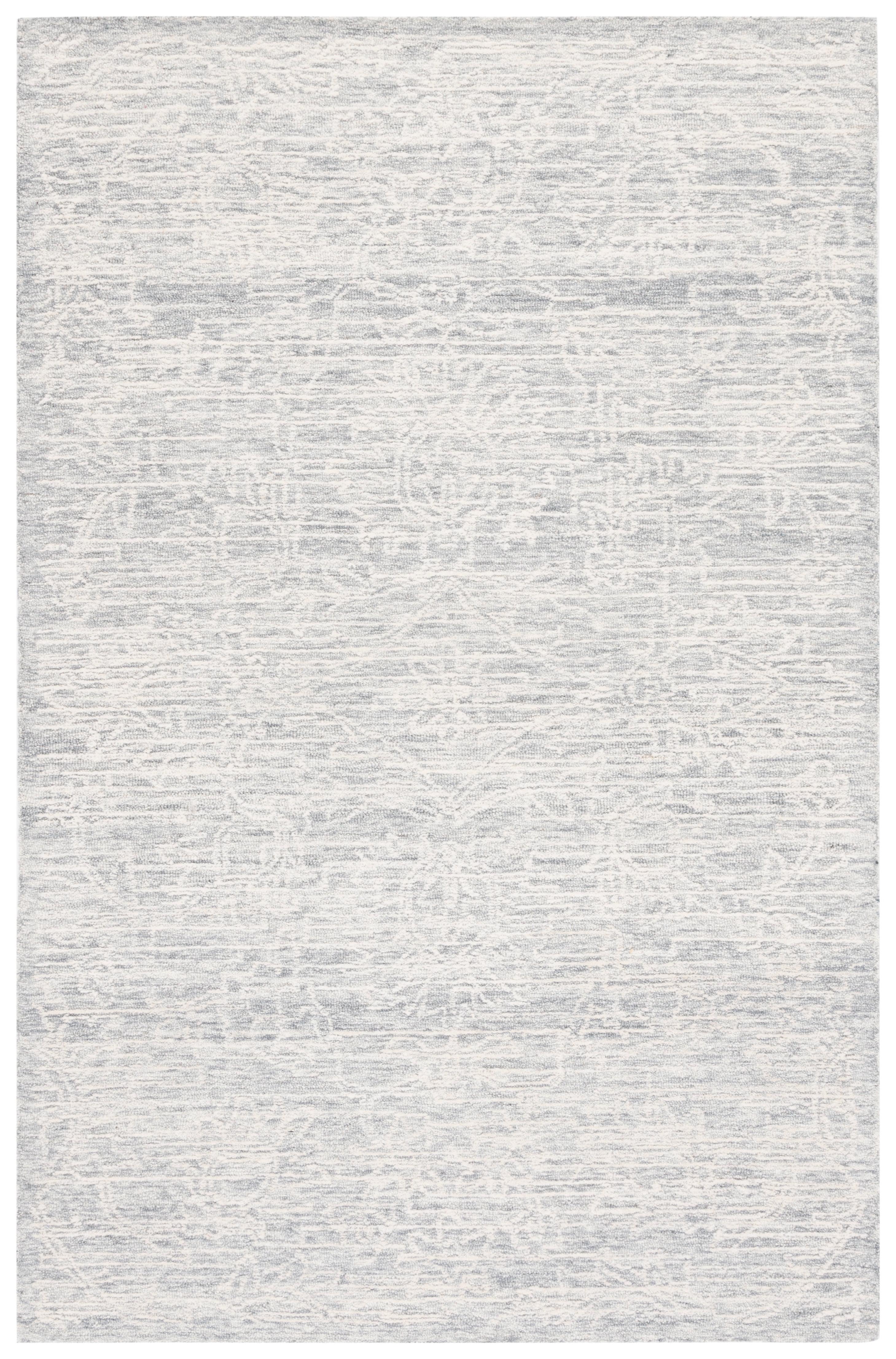 Bungalow Rose Roslyn Hand Tufted 80% Wool And 20% Cotton Floral Rug