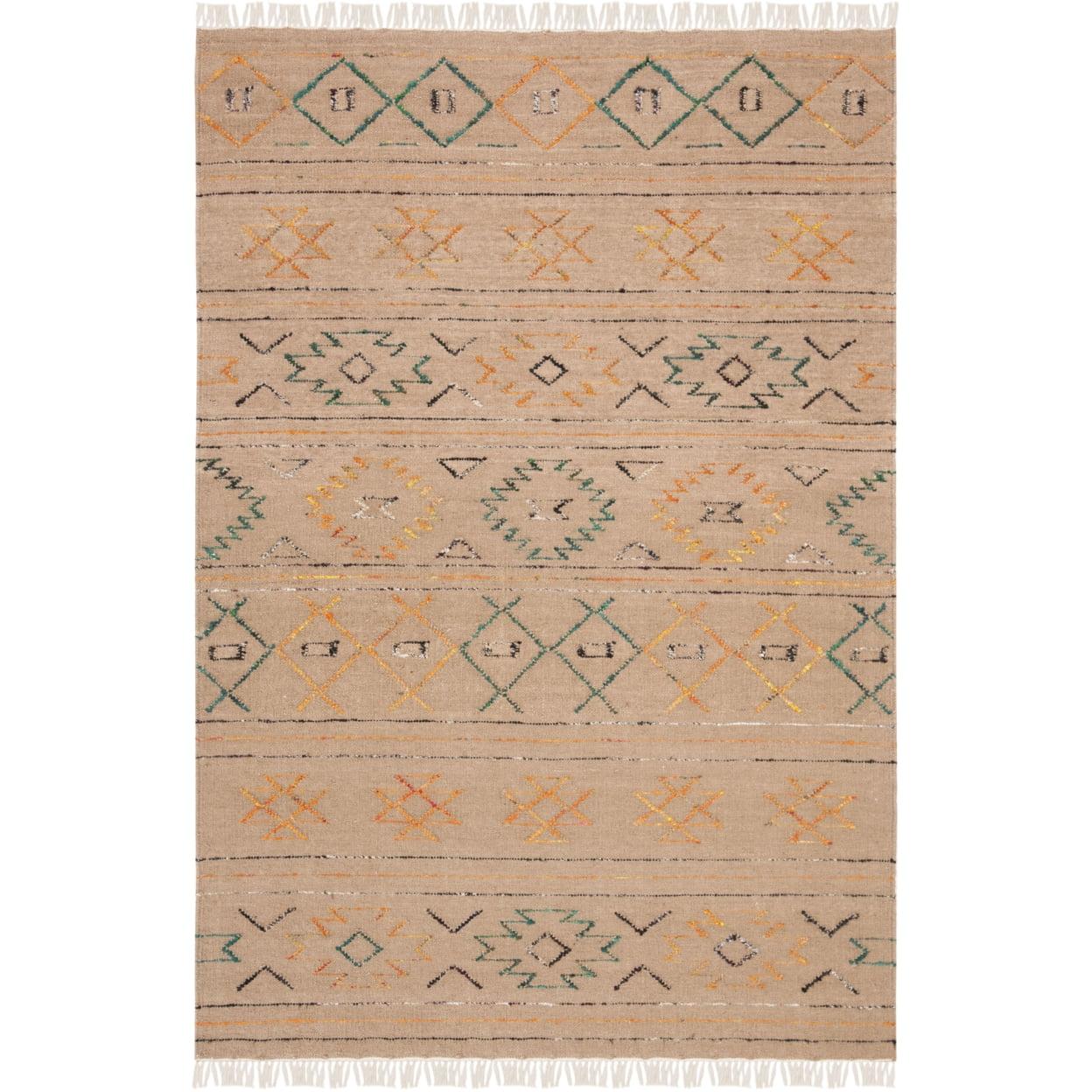 Safari SAF571 Hand Knotted Area Rug  - Safavieh