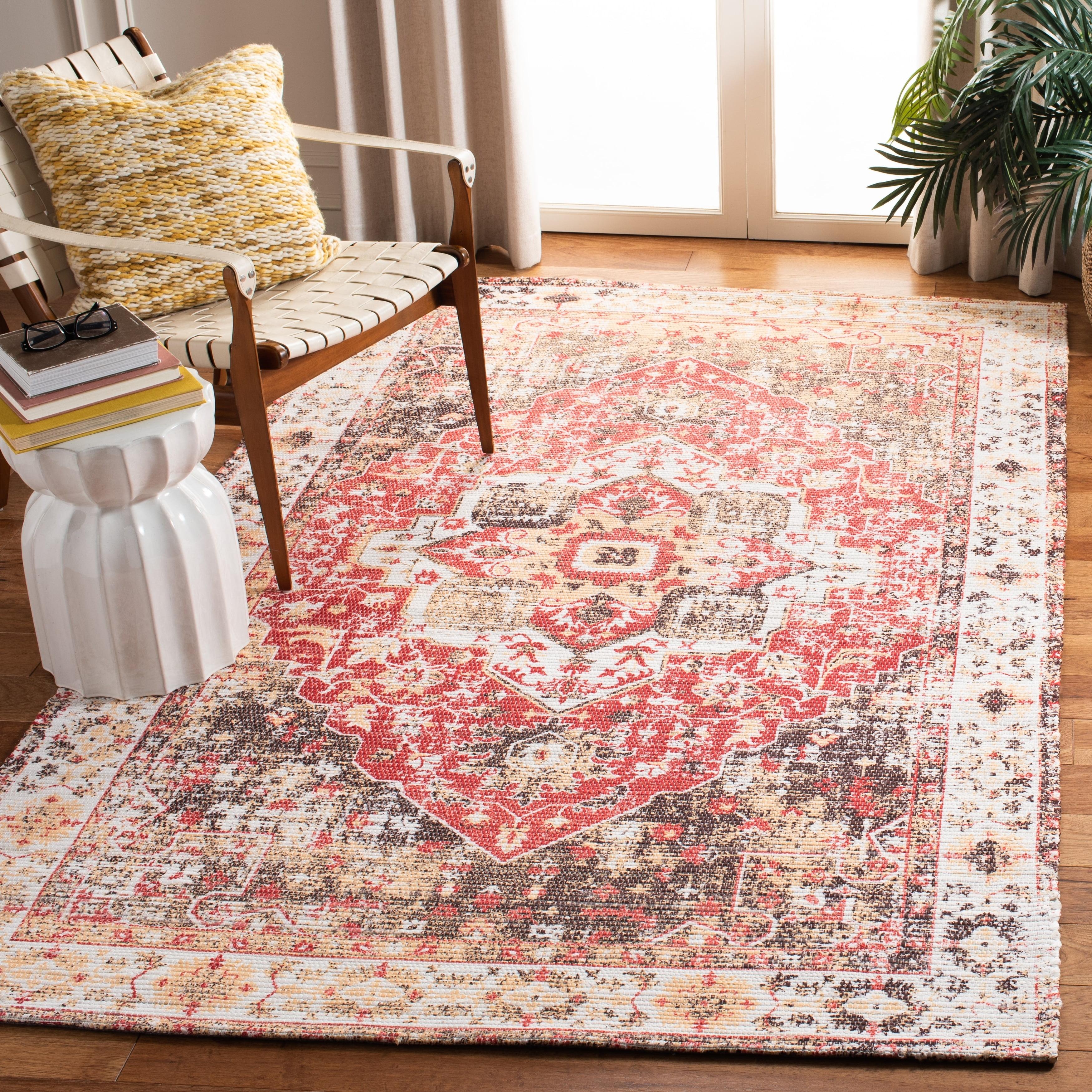 Saffron SFN389 Hand Loomed Area Rug  - Safavieh