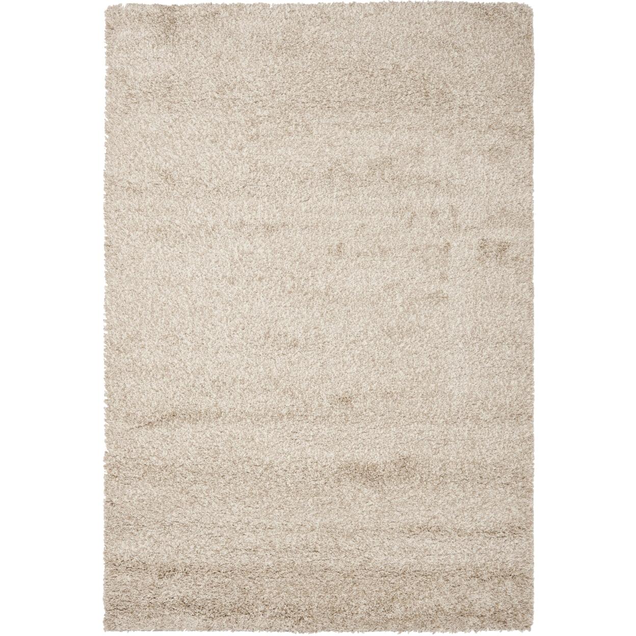 Santa Monica Shag SGN725 Power Loomed Area Rug - Beige - 5'3"x7'6" - Safavieh.