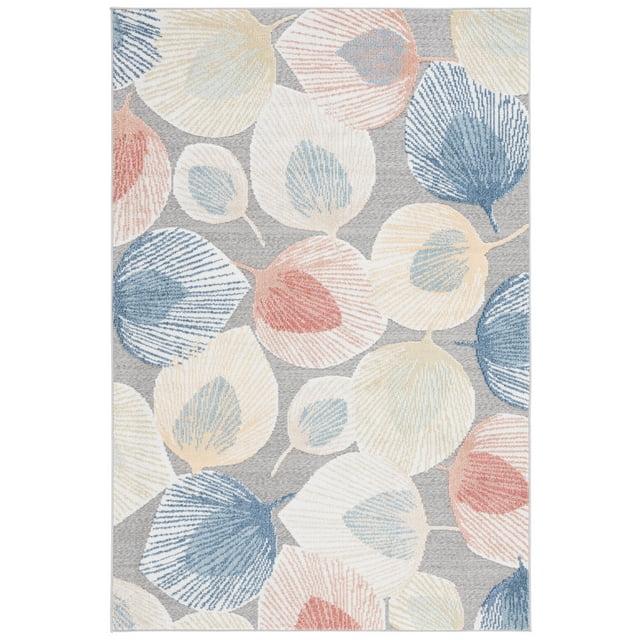 Sarasota SAR110 Power Loomed Area Rug - Beige/Grey - 8'x10' - Safavieh.