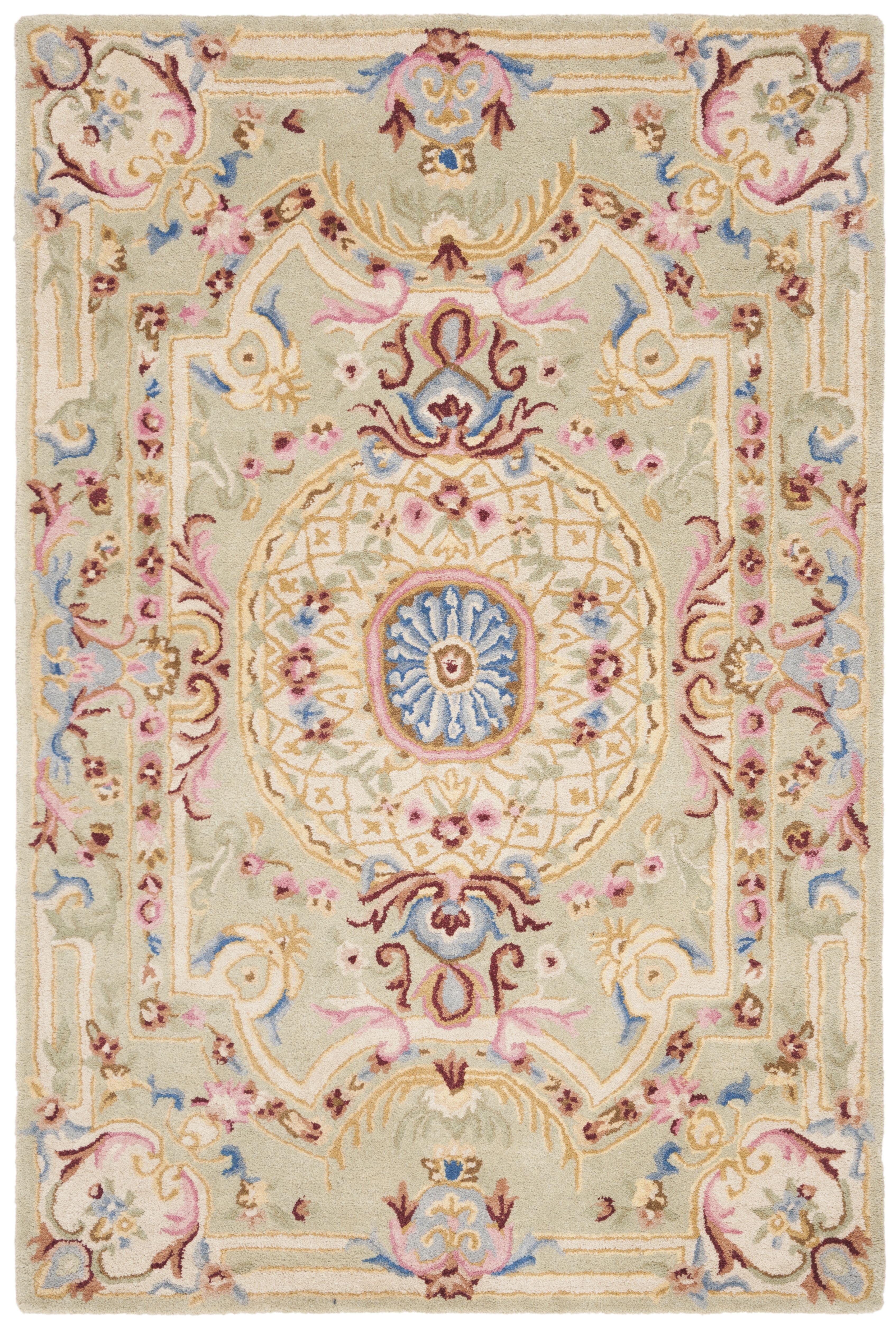 Savonnerie SAV120 Hand Tufted Area Rug  - Safavieh