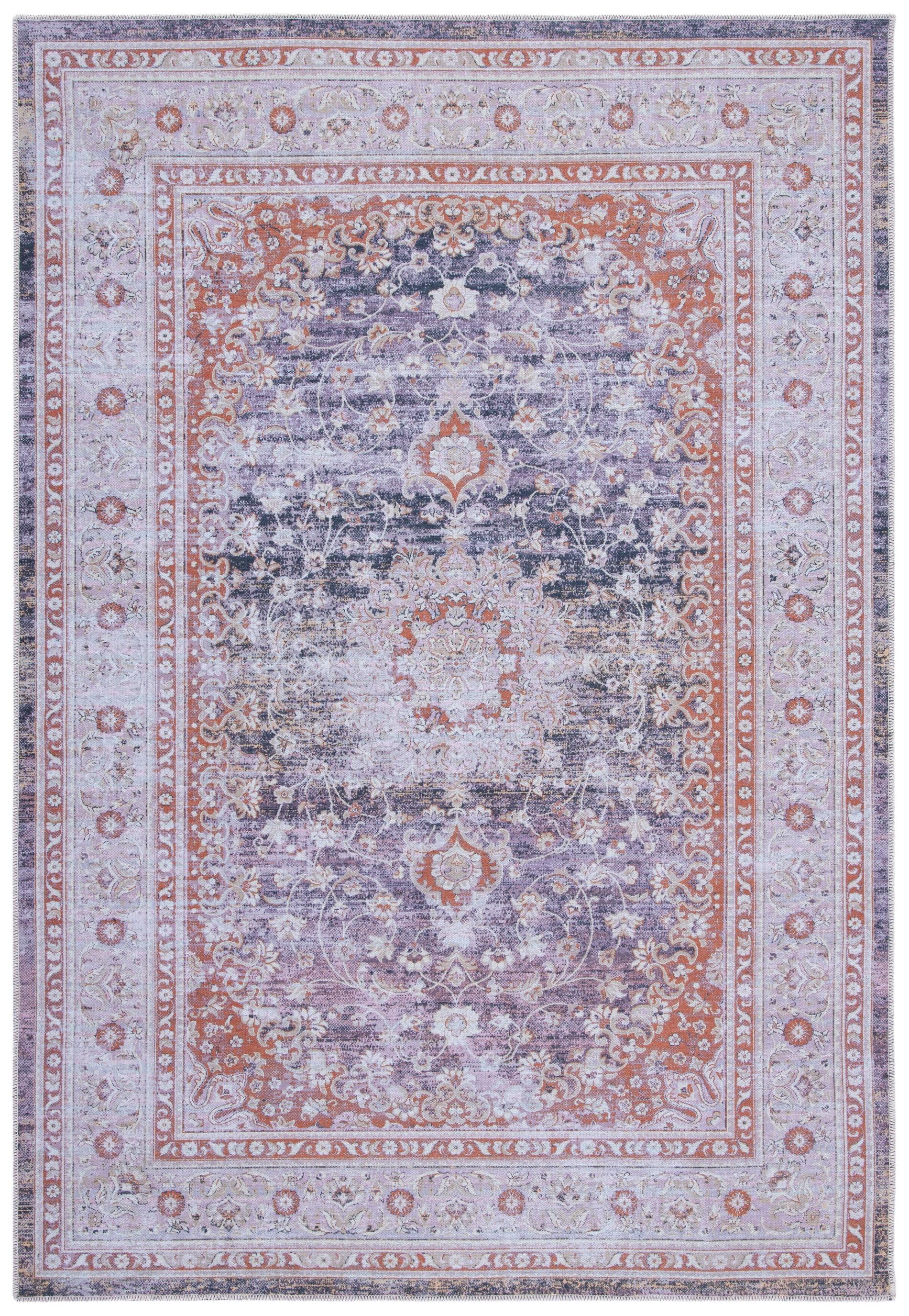 Hallel Machine Washable Oriental Rug