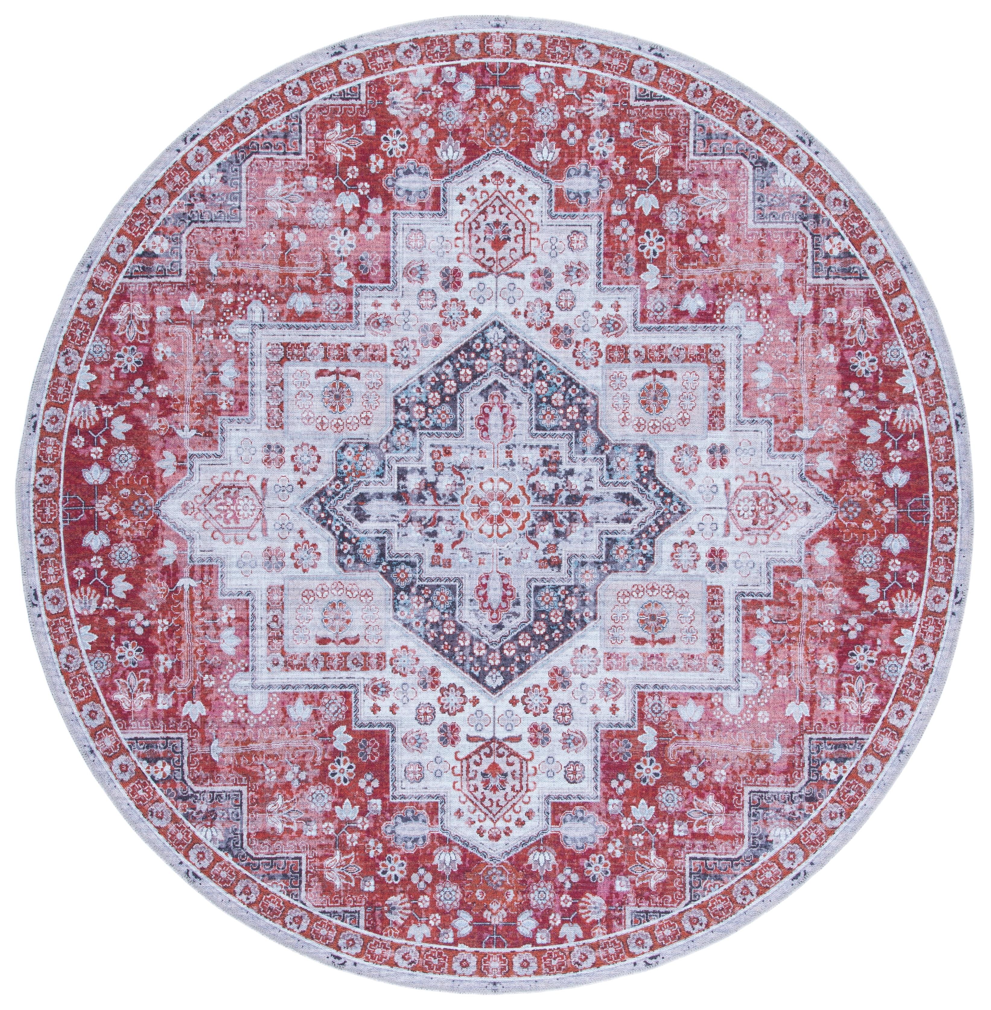 Serapi SEP563 Power Loomed Machine Washable Area Rug  - Safavieh