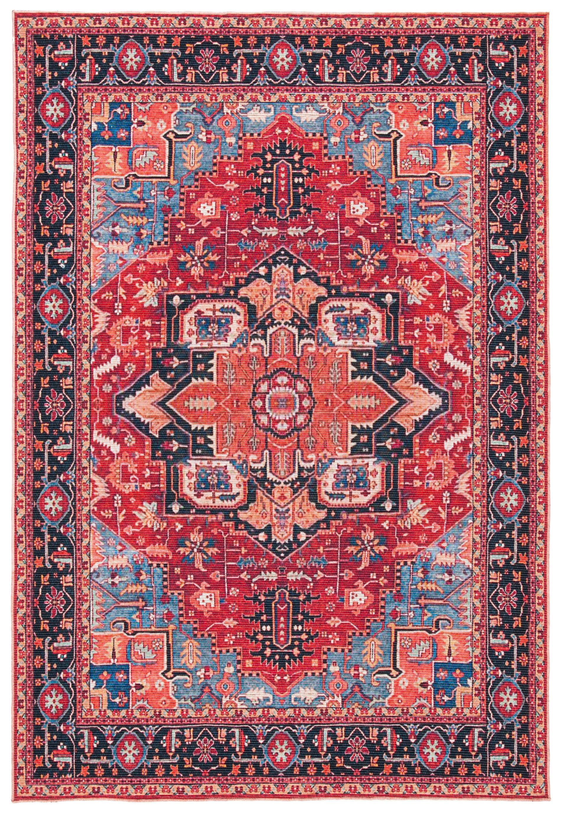 Abbeigh Machine Washable Oriental Rug