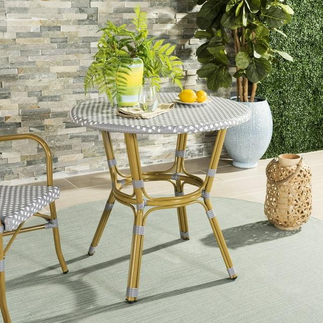 Longshore Tides Wilburg Round Wicker/Rattan Outdoor Bistro Table