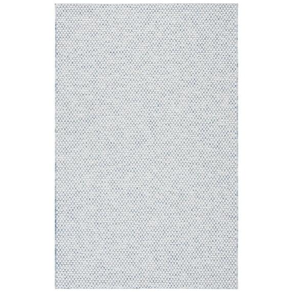 Sisal All-Weather SAW460 Power Loomed Indoor/Outdoor Area Rug - Blue/Ivory - 5'x7'6" - Safavieh