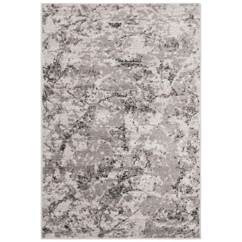 SAFAVIEH Skyler Joisse Abstract Area Rug, Grey/Ivory, 2' x 4'