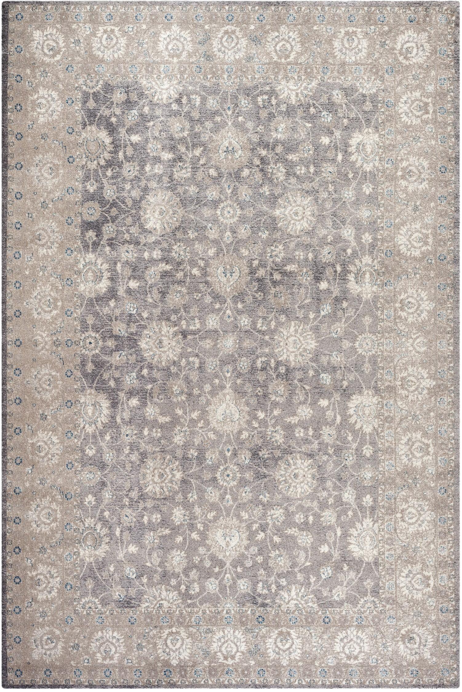 Sofia SOF330 Power Loomed Indoor Area Rug - Light Grey/Beige - 4'x5'7" - Safavieh.