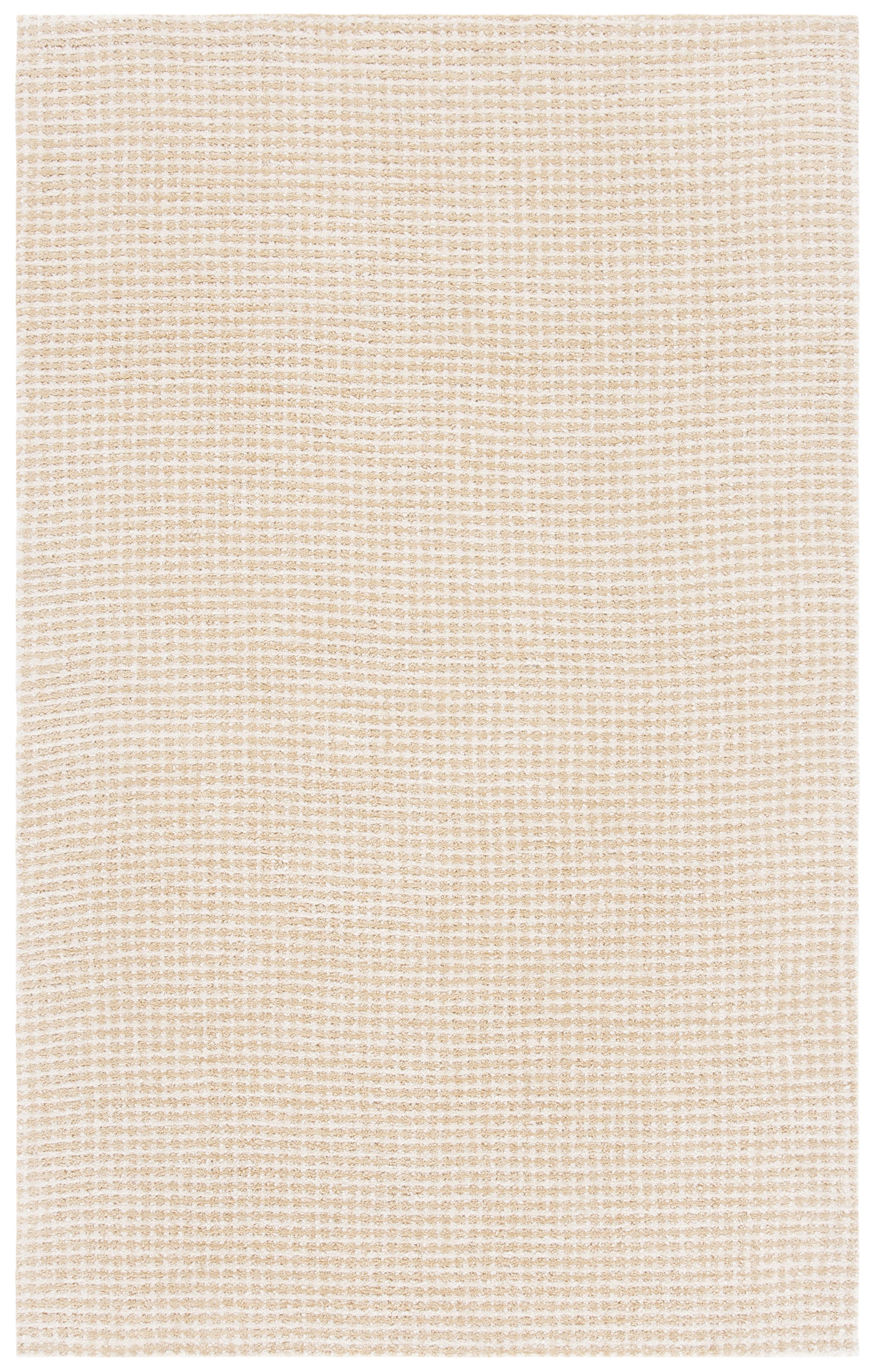 Gold Hand-Tufted Wool and Viscose 8' x 10' Area Rug