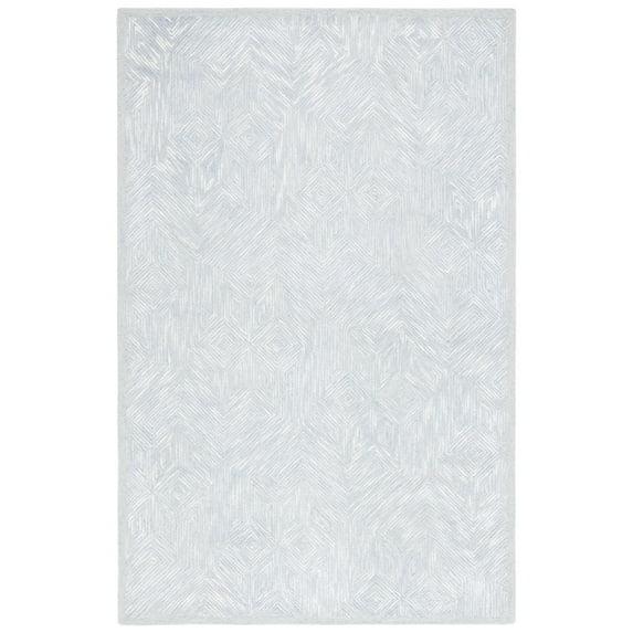 Soho SOH127 Hand Tufted Indoor Area Rug - Blue/Grey - 8'x10' - Safavieh