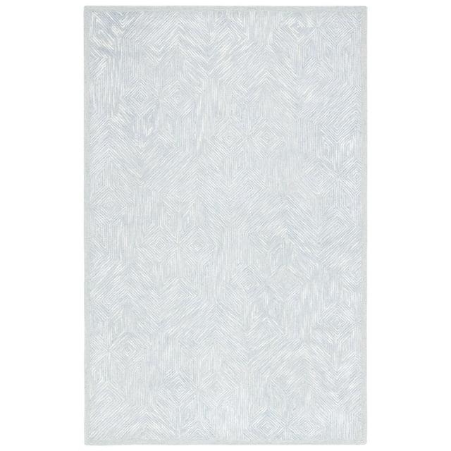 Soho SOH127 Hand Tufted Indoor Area Rug - Blue/Grey - 8'x10' - Safavieh