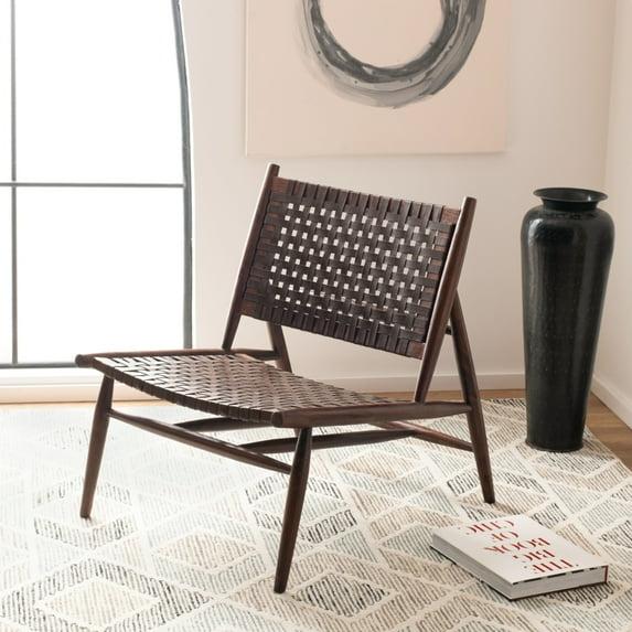 Soleil Accent Chair - ACH1001 - Brown/Brown - Safavieh