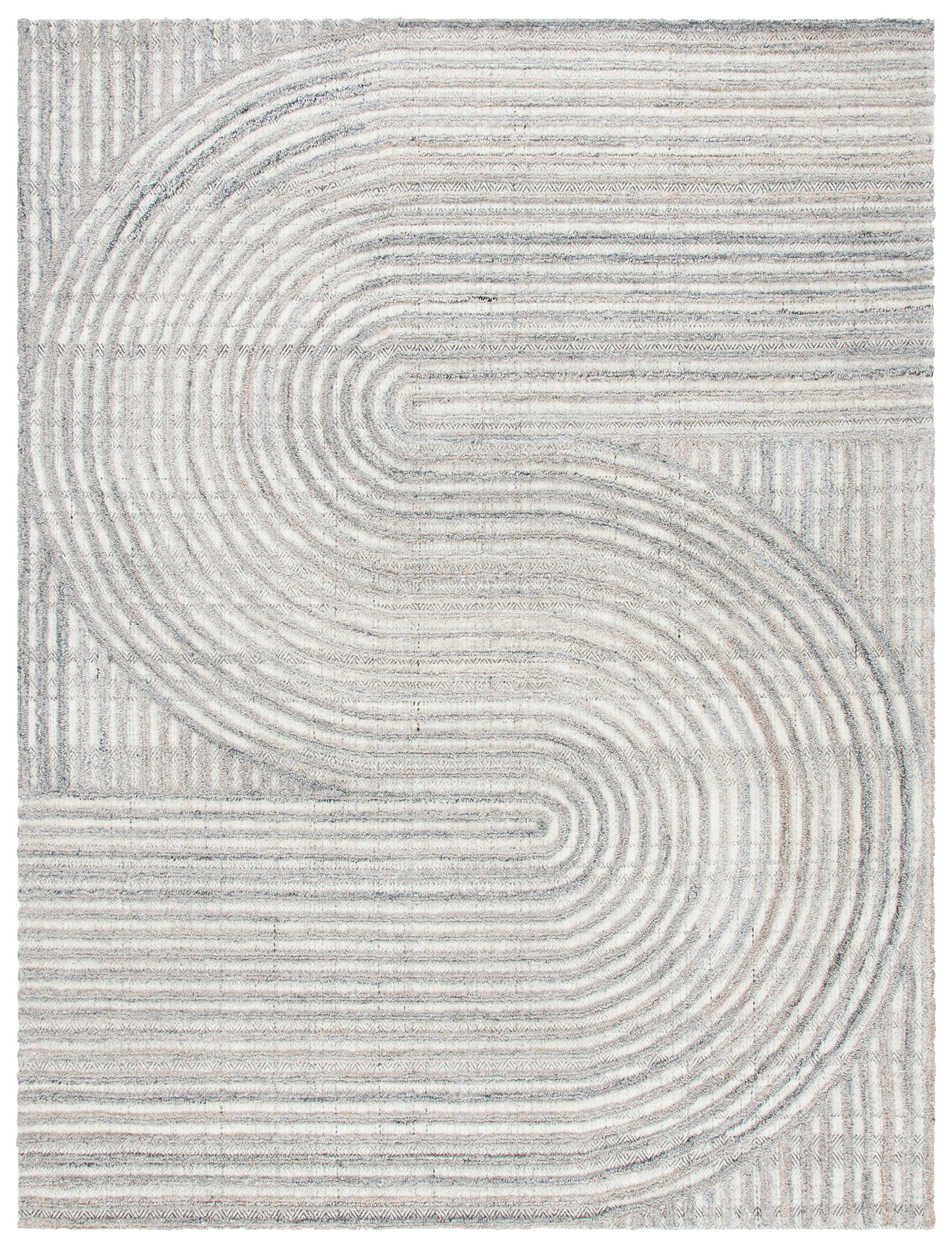 Southampton SHA301 Hand Tufted Indoor Area Rug - Beige - 8'x10' - Safavieh