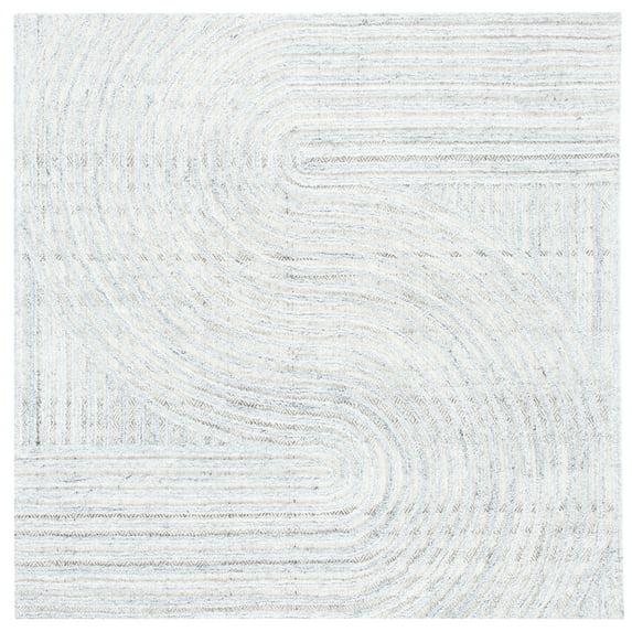 Southampton SHA301 Hand Tufted Indoor Area Rug - Grey - 6'x6' - Safavieh