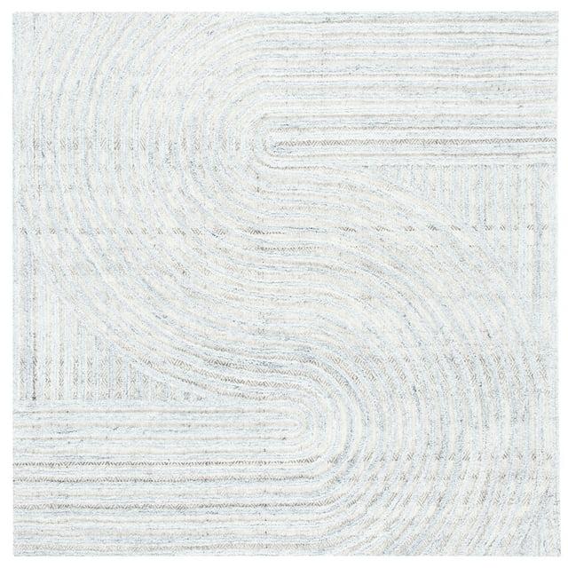 Southampton SHA301 Hand Tufted Indoor Area Rug - Grey - 6'x6' - Safavieh