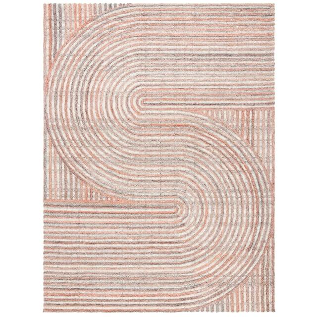 Southampton SHA301 Hand Tufted Indoor Area Rug - Rust - 8'x10' - Safavieh