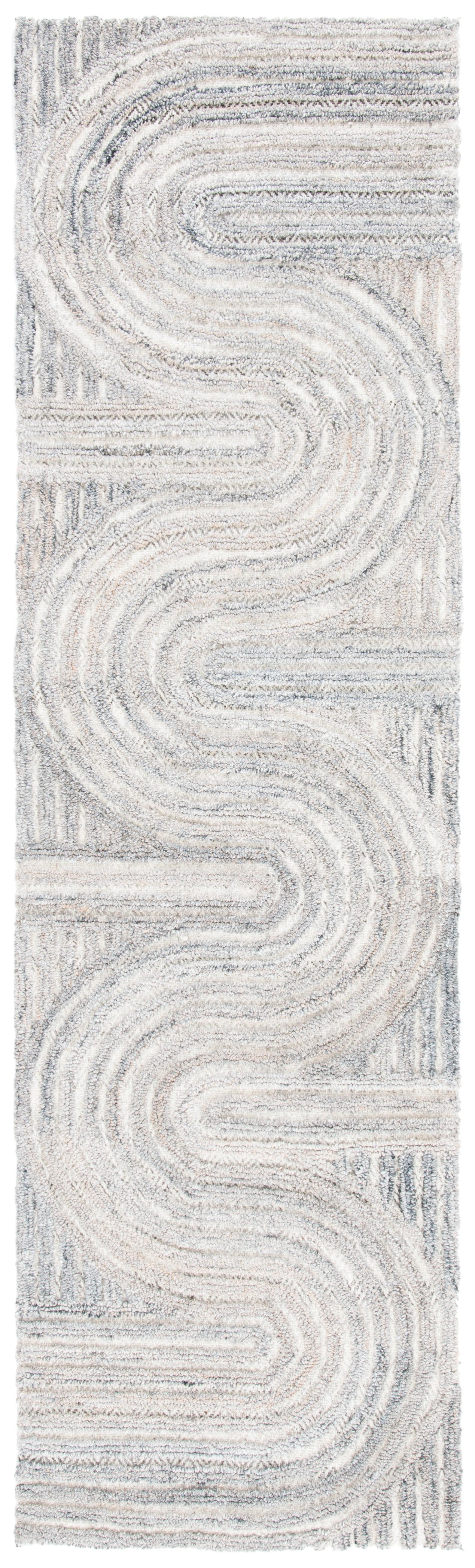 Southampton SHA301 Hand Tufted Indoor Runner Rug - Beige - 2'3"x8' - Safavieh