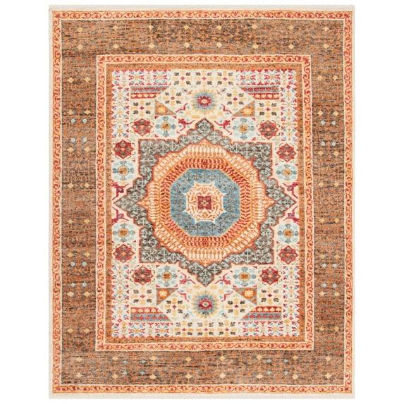 Sparta Shag SPG513 Power Loomed Indoor Area Rug - Ivory/Beige - 5'1"x7'6" - Safavieh.