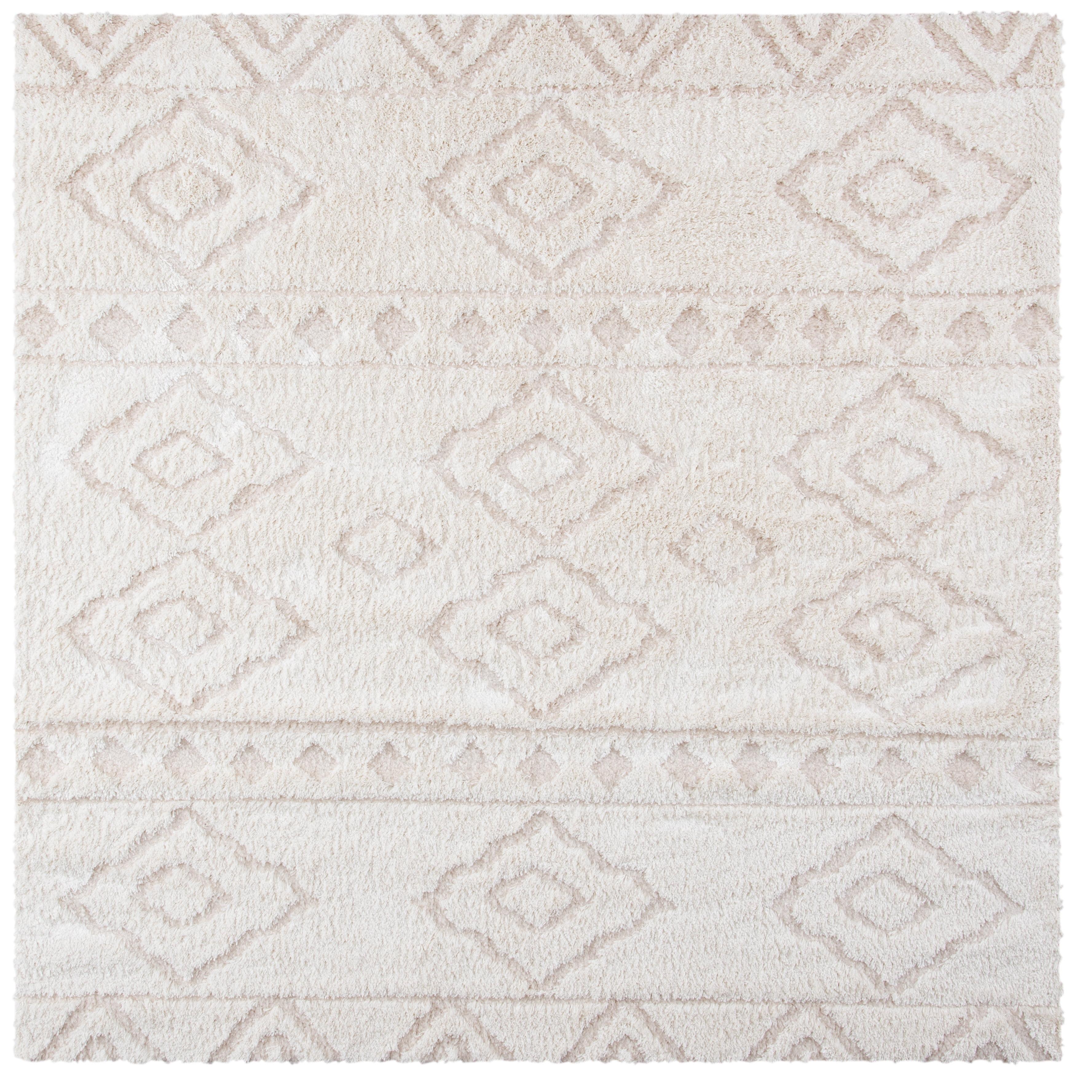 Sparta Shag Geometric Indoor/Outdoor Rug
