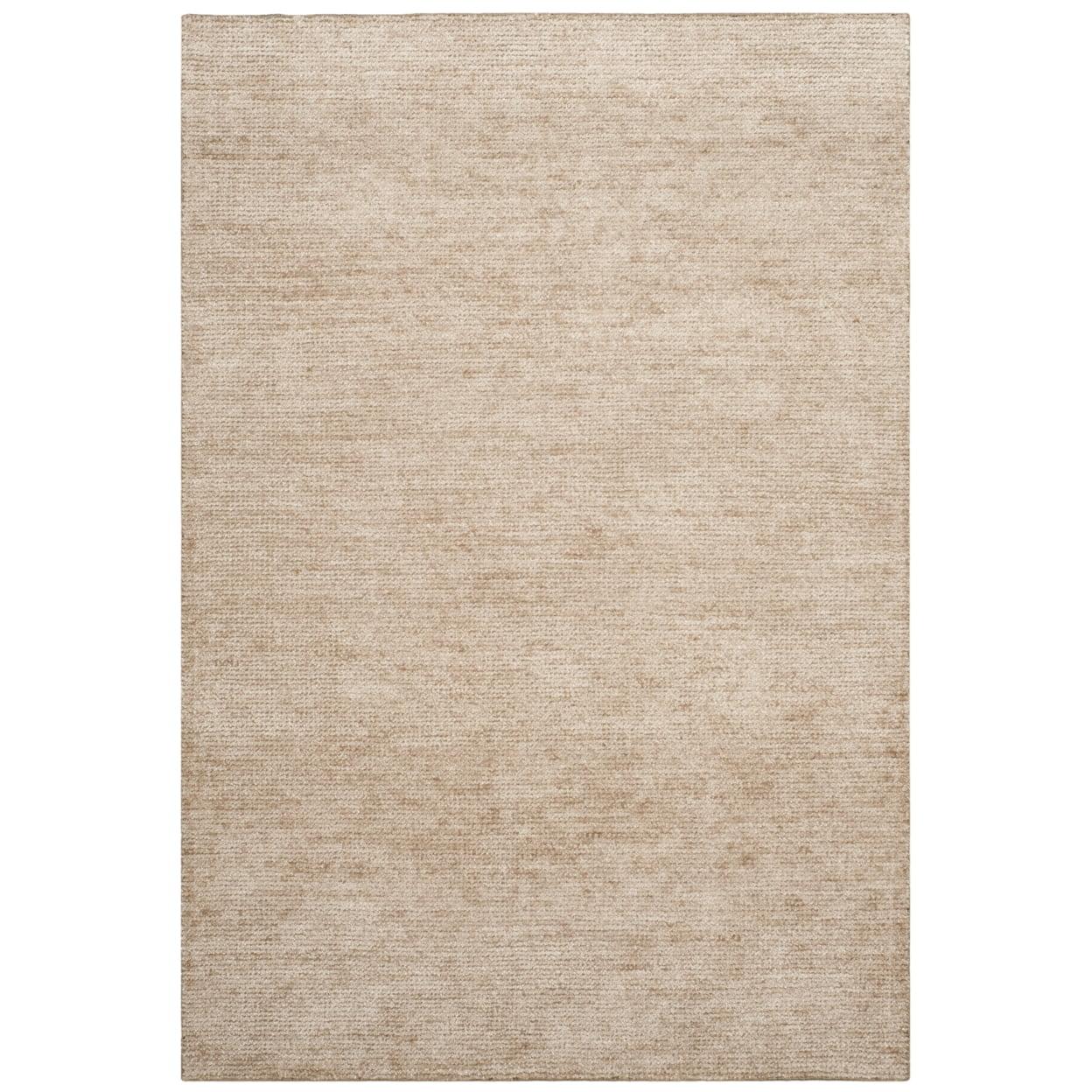 McArthur Stone Wash Hand Knotted 80% Viscose And 20% Cotton Solid Color Rug