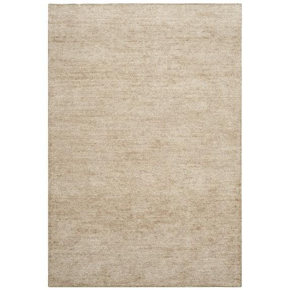 McArthur Stone Wash Hand Knotted 80% Viscose And 20% Cotton Solid Color Rug