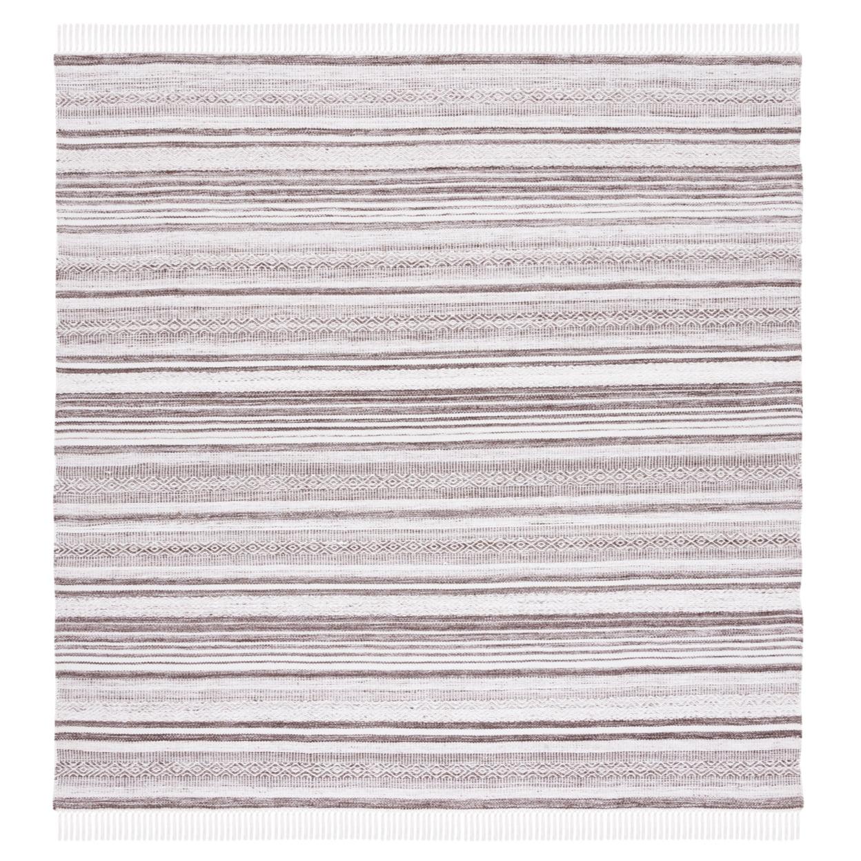 Striped Kilim STK108 Hand Woven Area Rug  - Safavieh