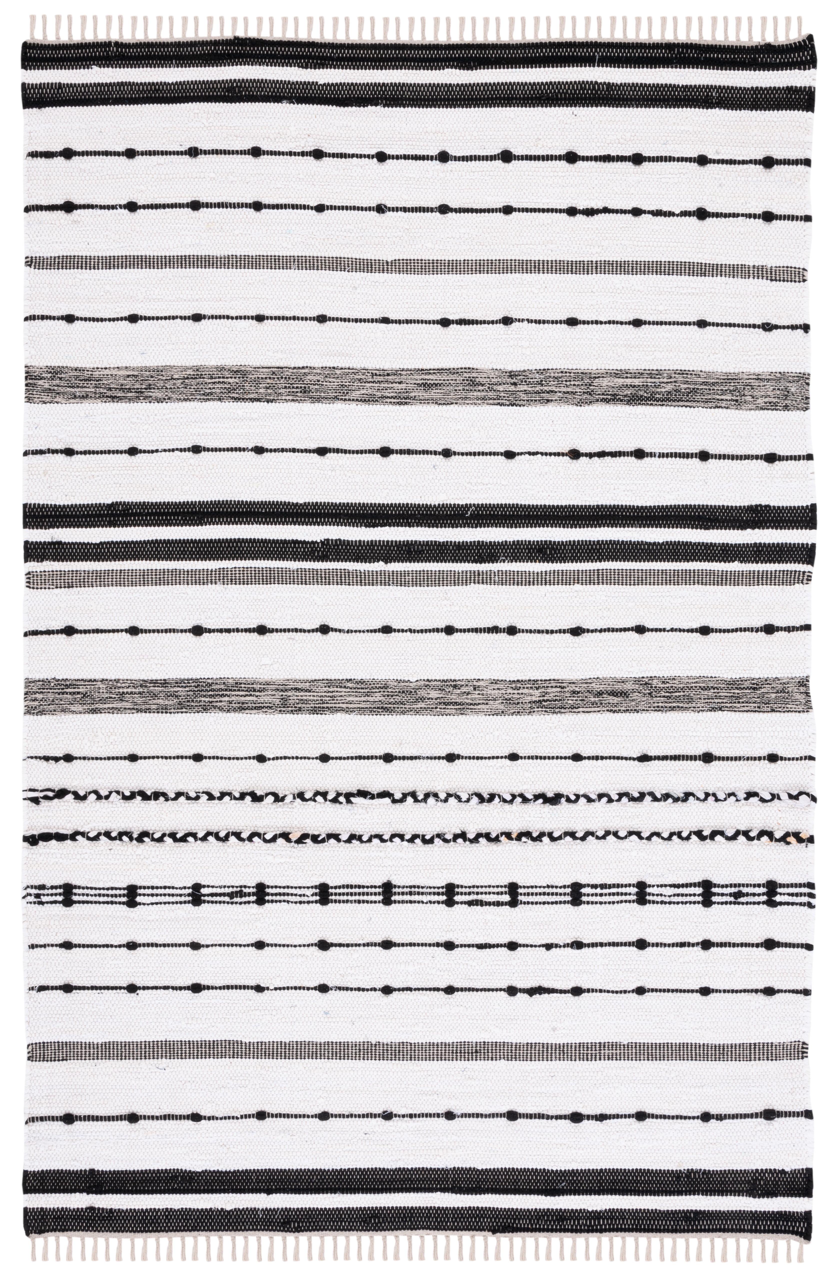 Striped Kilim STK201 Hand Woven Area Rug  - Safavieh