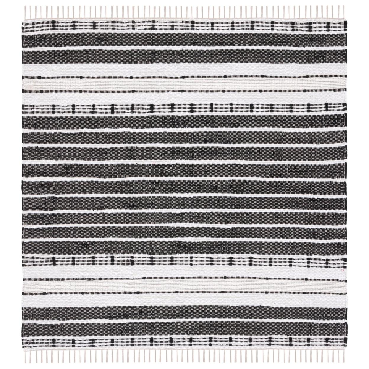 Striped Kilim STK205 Hand Woven Area Rug  - Safavieh