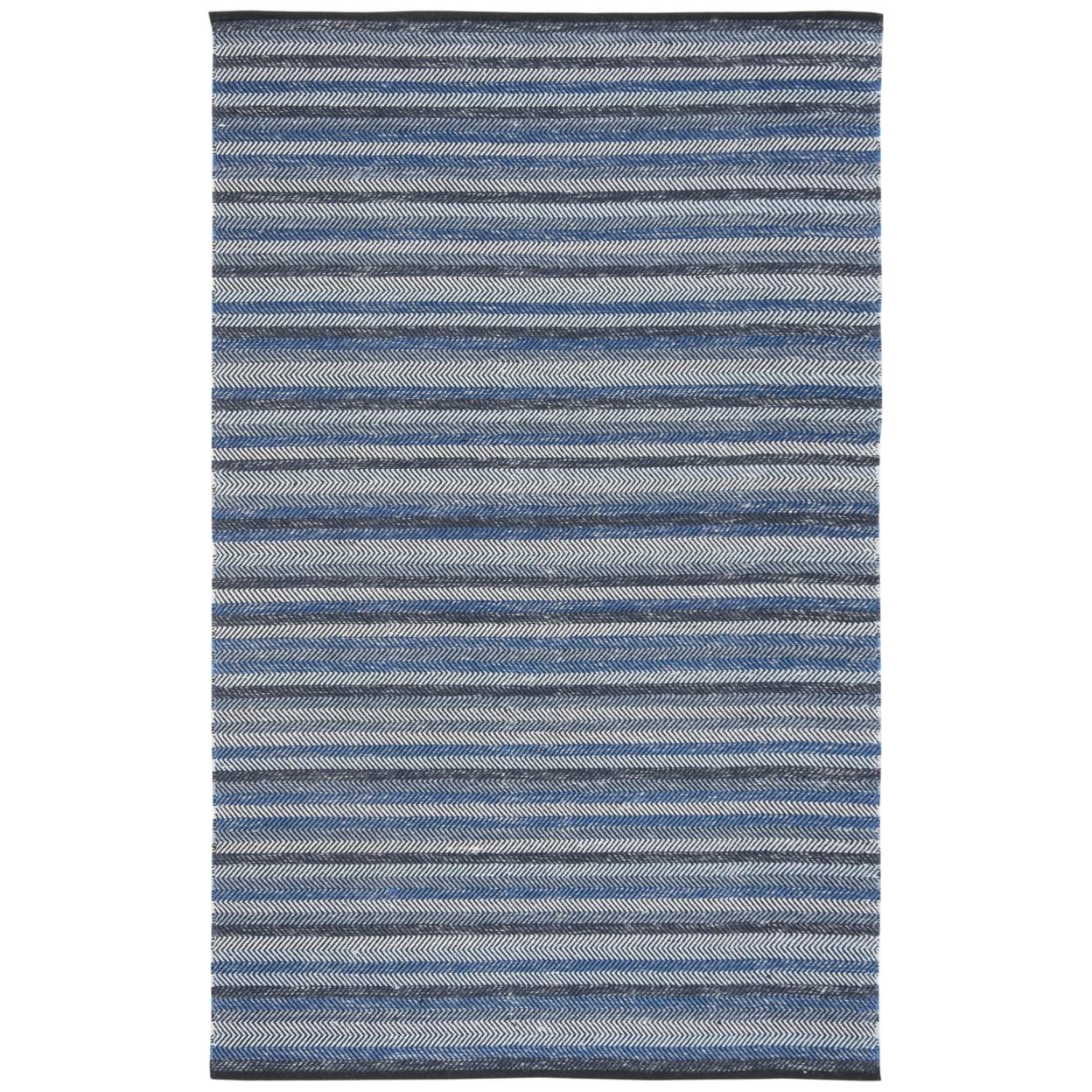 Striped Kilim STK421 Hand Woven Area Rug  - Safavieh