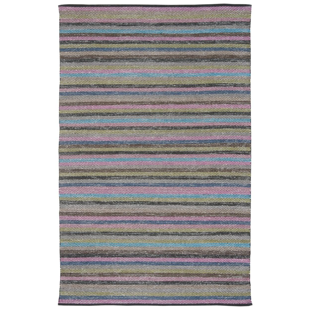 Striped Kilim STK421 Hand Woven Area Rug  - Safavieh