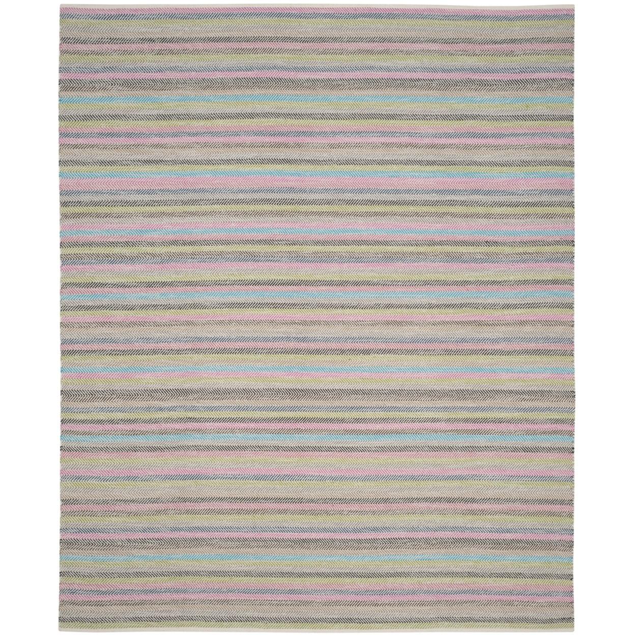 Striped Kilim STK421 Hand Woven Area Rug  - Safavieh