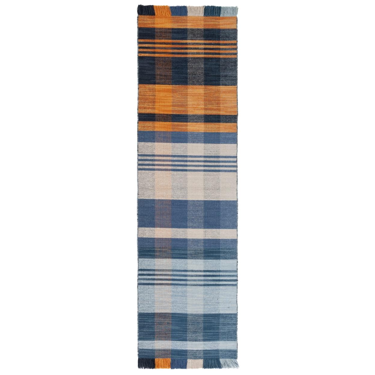 Striped Kilim STK708 Hand Woven Area Rug  - Safavieh