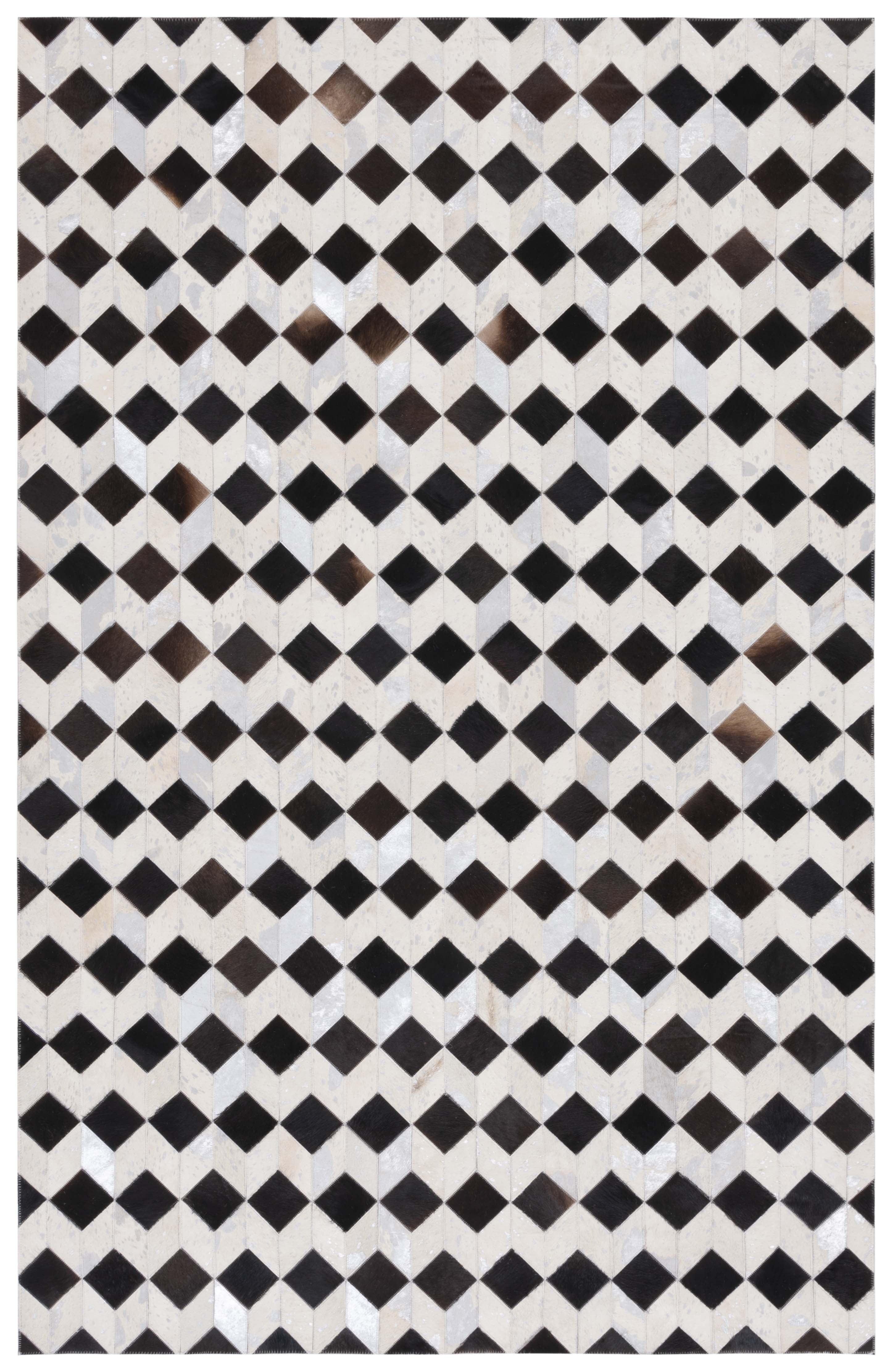 Studio Leather STL902 Hand Woven Area Rug - Beige/Black - 3'x5' - Safavieh.