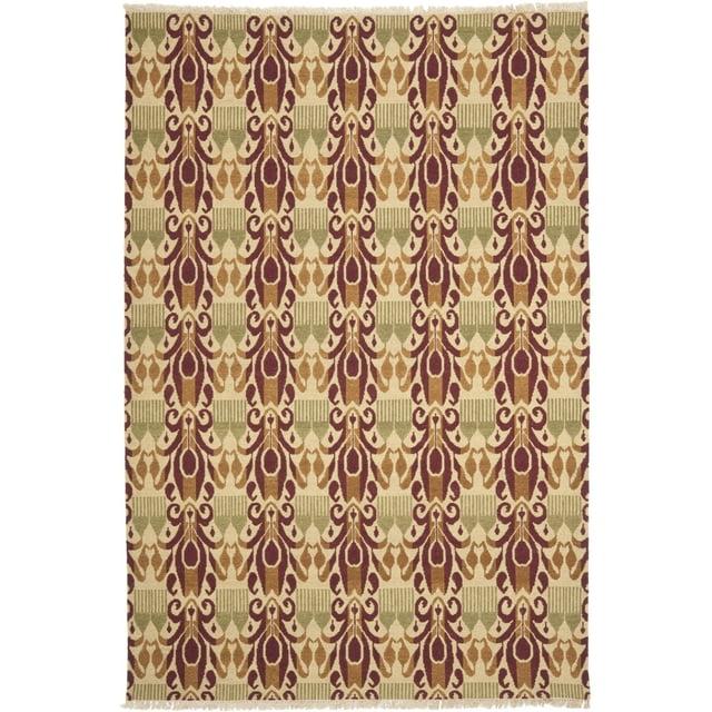 SAFAVIEH Sumak DVE511B Hand-knotted Lavender Henna Rug