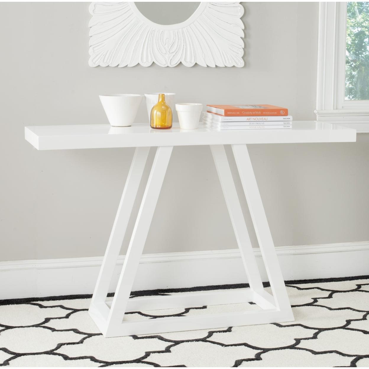 Sutton Console Table - White - Safavieh.