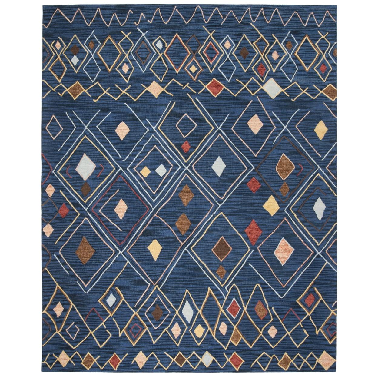 Suzani SZN316 Hand Hooked Area Rug  - Safavieh