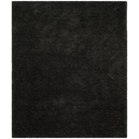 Sheep Shag SSG120 Hand Woven Area Rug - Charcoal - 8'x10' - Safavieh.