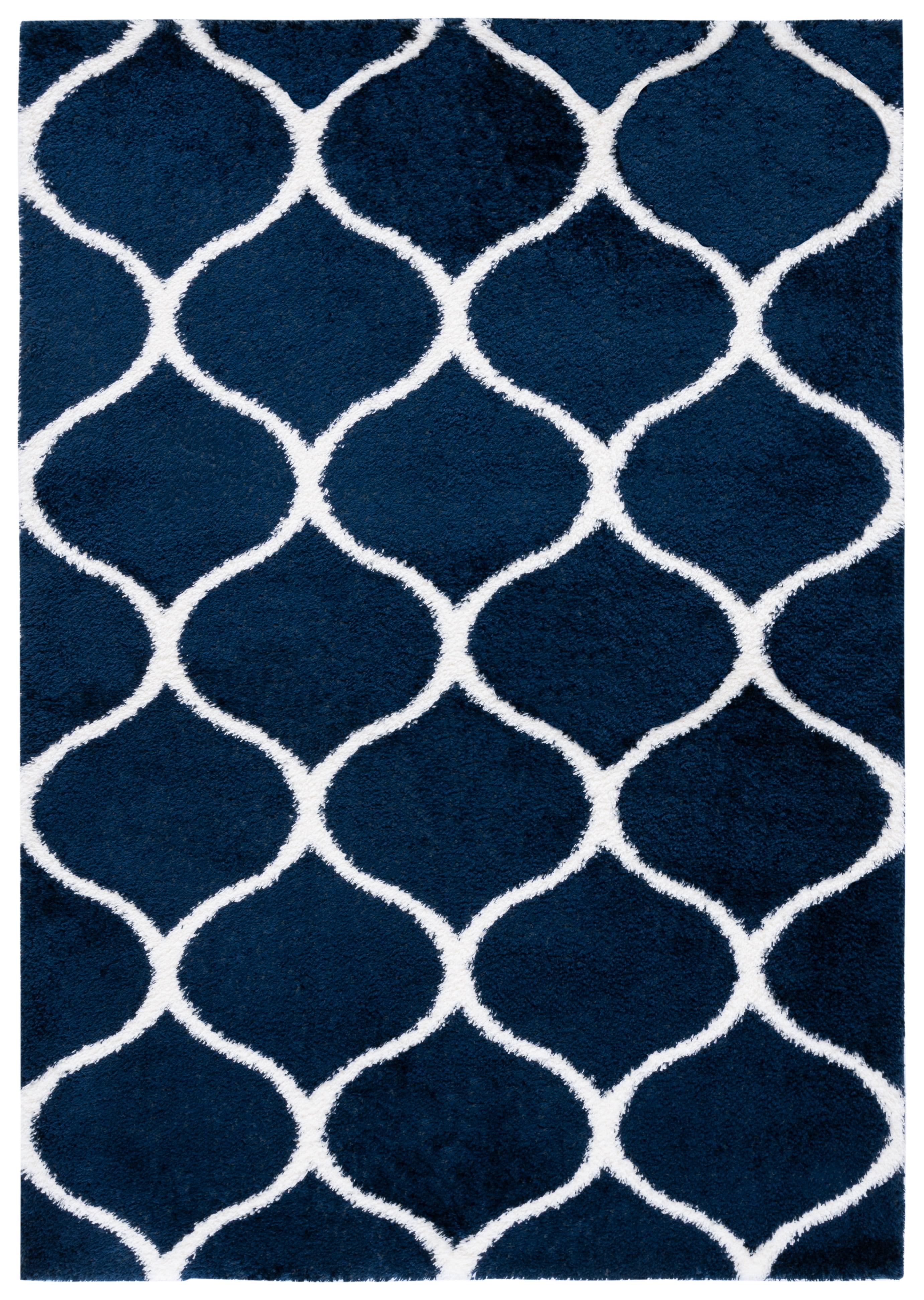 Tahoe Shag Performance Geometric Rug