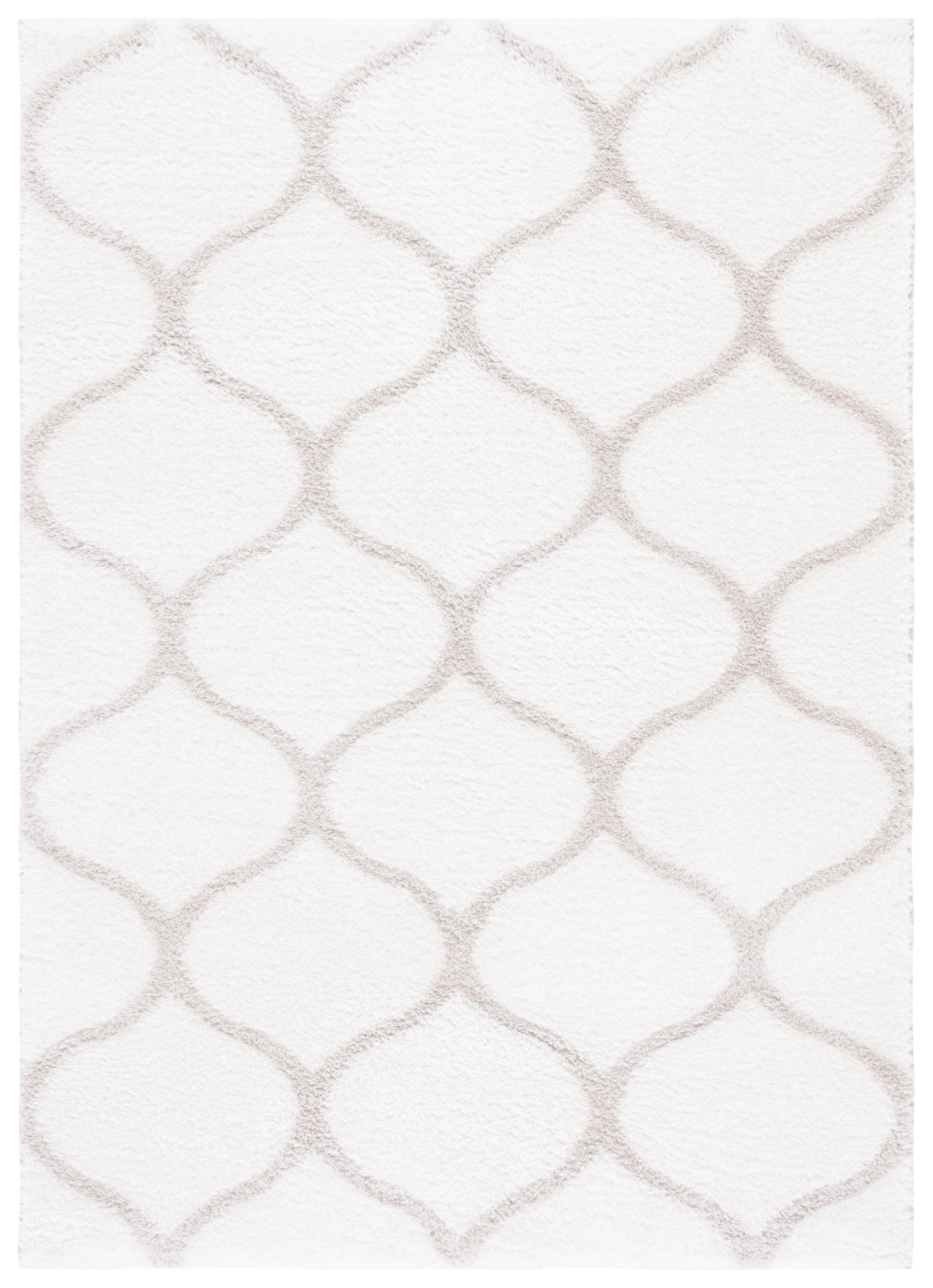 Red Barrel Studio® Tahoe Shag Performance Geometric Rug