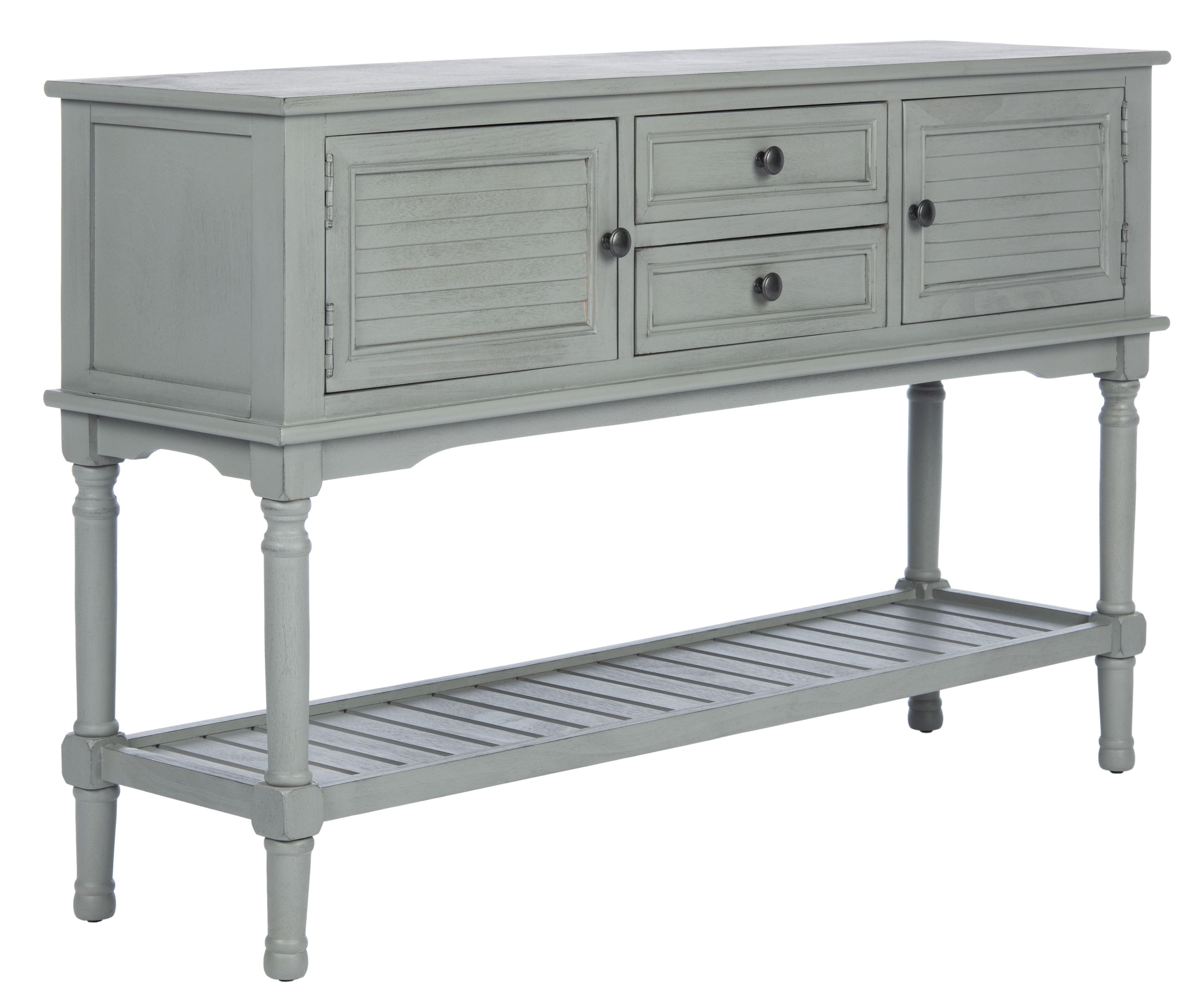 Tate 2 Drawer 2 Door Console Table  - Safavieh