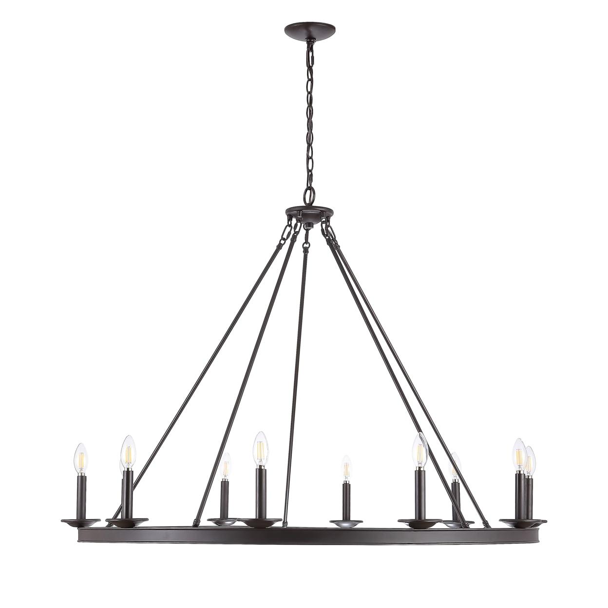 Telta 10 Light Chandelier  - Safavieh