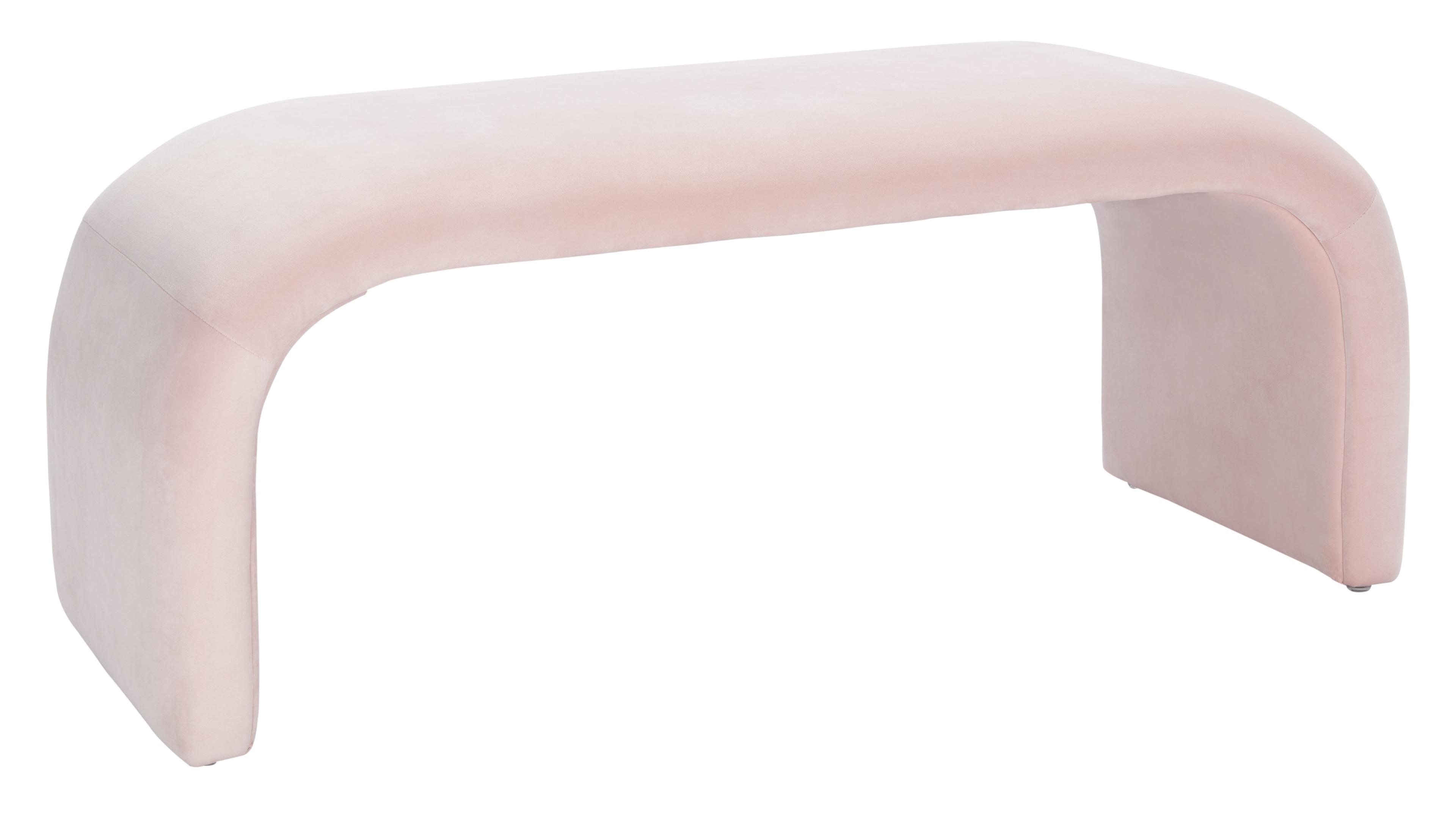 Tenko Bench - Light Pink - Safavieh