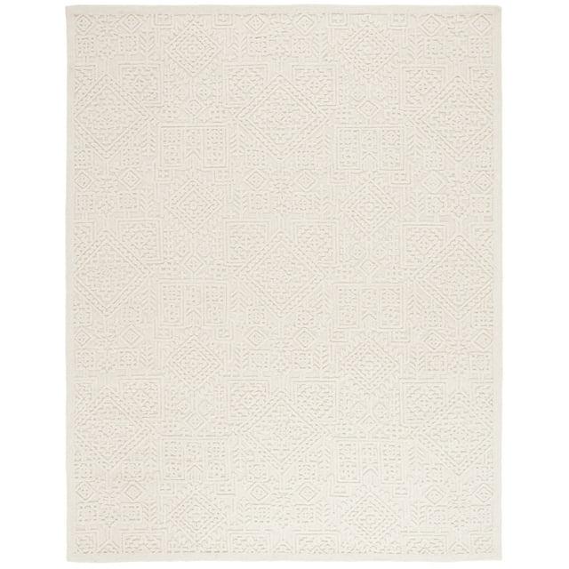 Textural TXT107 Hand Tufted Indoor Area Rug - Ivory - 8'x10' - Safavieh