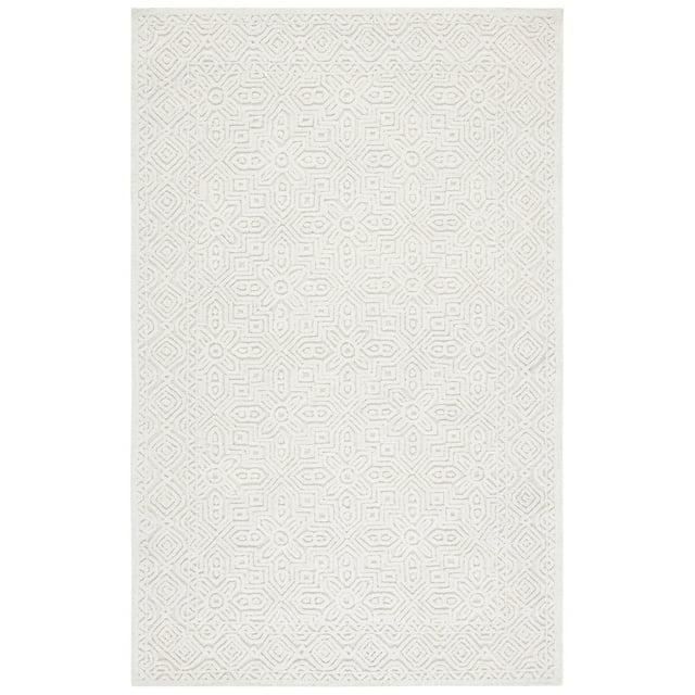 SAFAVIEH Textural Dinah Geometric Area Rug, Ivory, 11' x 15'